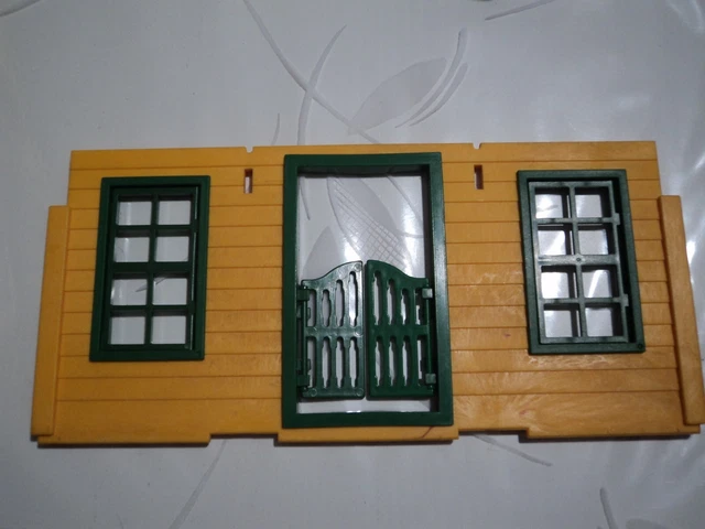 PLAYMOBIL VINTAGE WESTERN chariot bâché colons tonneau set 3243 de 1976