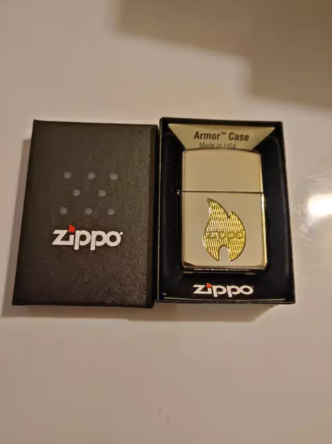 Zippo 181520 Armor Lighter Case - No Inside Guts Insert