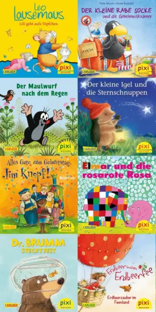 Pixi-8er-Set 254: Die beliebtesten Bilderbuch-Helden bei Pixi (8x1 Exemplar) | B