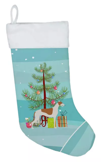 Carolines Treasures Greyhound Merry Tree Christmas-Stockings, Multicolor