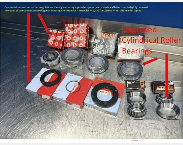 thumbnail image 2 of BMW XDrive Front Differential Bearing Repair Kit – Fits 2003-2020, German Made 2 of 5