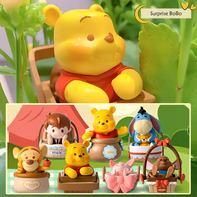 MINISO Disney Winnie Take Me On A Trip Series Blind Box Confirmed Figure HOT