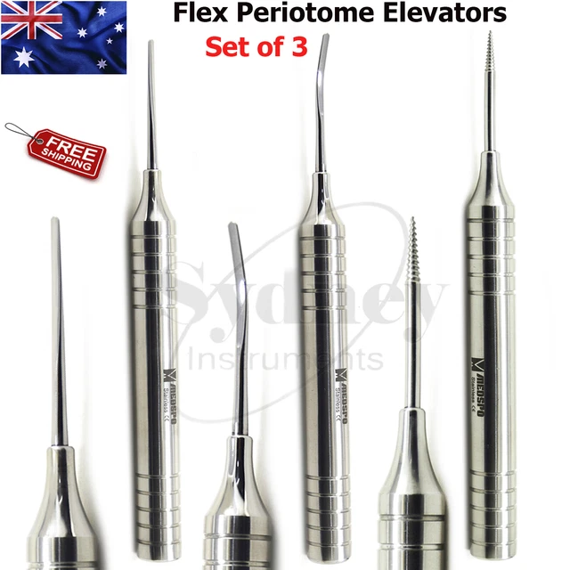 DENTAL FLEX PERIOTOME Periodontal Implant Tooth Extraction Screw Lab