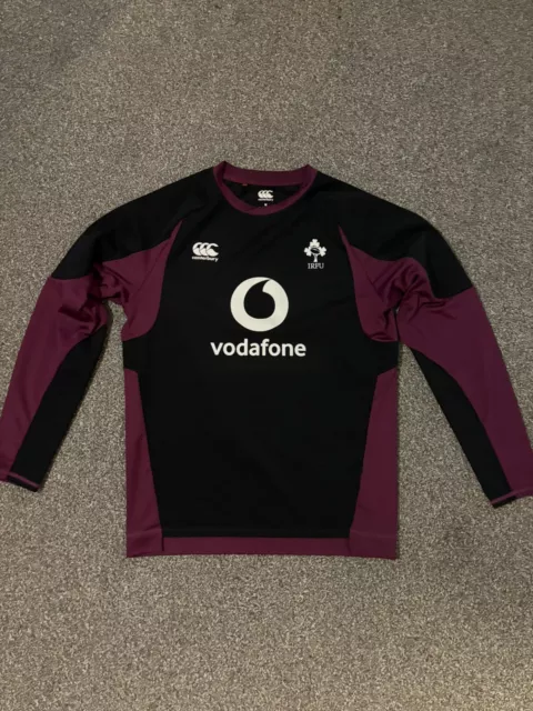 2020-22 Ireland Rugby Contact Training (M) Shirt Jersey Sweatshirt Canterbury