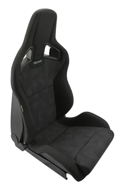 RECARO Sportster CS Sportsitz Sitz Nardo Artista Schwarz mit ABE 410.00.1351