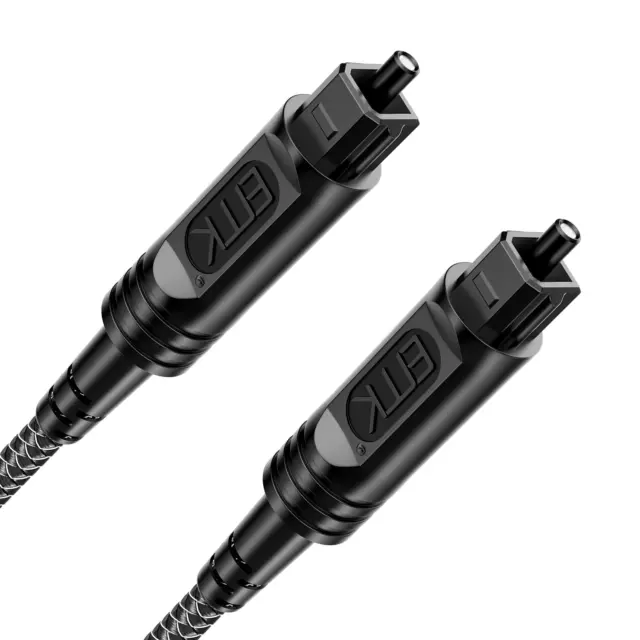 Câble Audio Optique Toslink À Fibre Optique Numérique Pour Barre De Son, TV, PS4