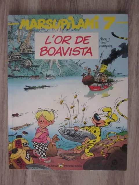 MARSUPILAMI tome 7 en EO "L'or de Boavista"