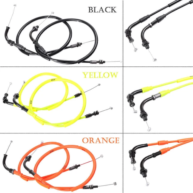 Motorcycle Throttle Cables Wire Line For Honda CBR600RR 2003-2006 2005 2004