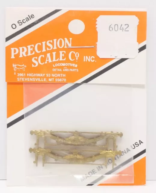 Precision Scale 6042, Side Frames, Lead Truck, (2), Brass O Scale