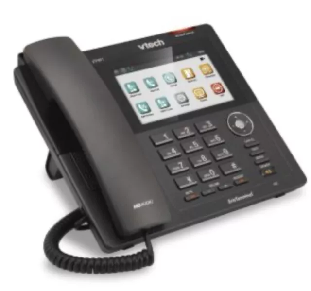 VTech VSP861 ErisTerminal SIP Color TouchScreen 8 line Phone POE Desk Phones