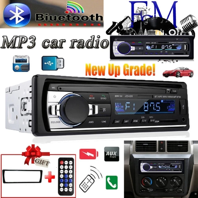 CAR RADIO BLUETOOTH/USB/SD/AUXIN/FM Indash Stereo Head Unit Player