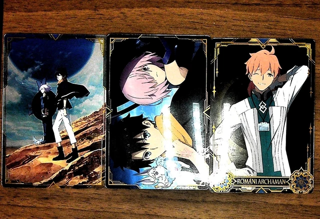 Fate Grand Order FGO  Wafer Card 3 cards