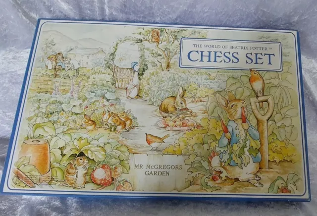 Studio Anne Carlton Chess Set The World Of Beatrix Potter Petter Rabbit