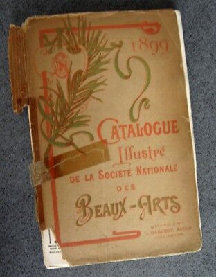 1899 Salon Catalogue Exposition  Beaux-Arts