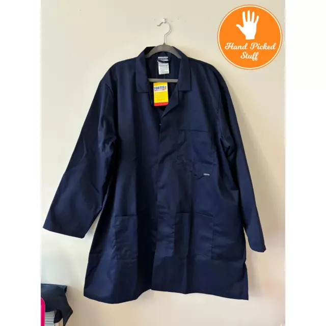 Giacca cappotto da lavoro da uomo Portwest Fortis 245 blu navy taglia 3XL NUOVISSIMA CON ETICHETTE