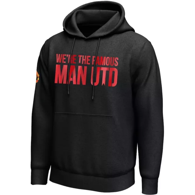 Official Manchester United Football Hoodie Mens L XL 2XL Hooded Top Man Utd