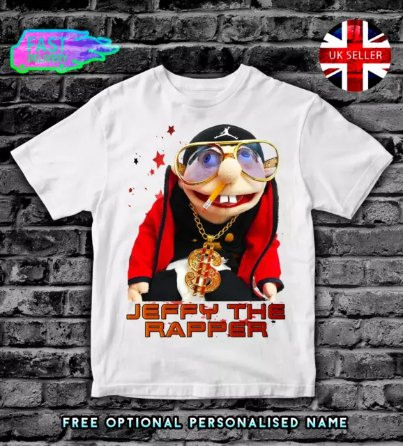 JEFFY WHAT DOING YOUTUBE RAPPER Kids T-Shirt Top Boys Girls T SHIRT TSHIRT #17