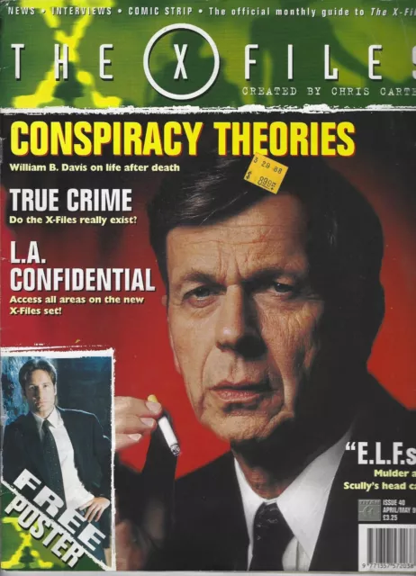 The X Files Magazine WILLIAM B. DAVIS DAVID DUCHOVNY GILLIAN ANDERSON