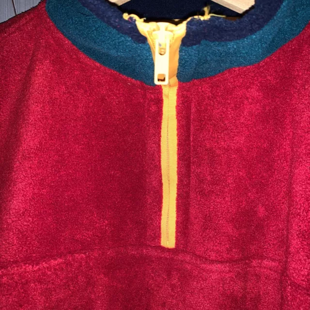 Vintage Northpoint Fleece Y2K.  Size XXL 52” Chest. Red, Yellow, Green And Blue 3