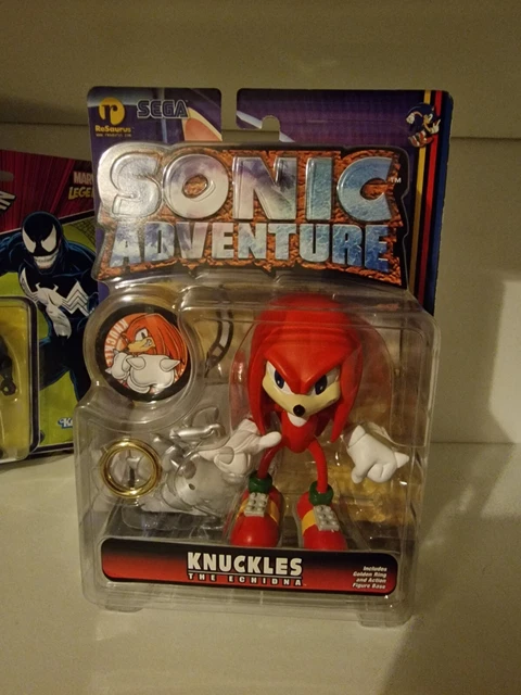 Figurine Sonic Adventure Knuckles The Echidna – ReSaurus 1999 – Blister Neuf