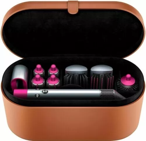 Dyson Airwrap Complete Multi Hair Styler Dryer - Nickel/Fuchsia - Boxed New - UK