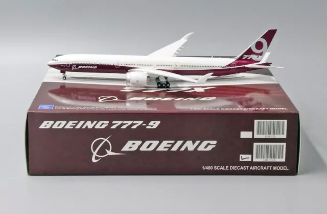 Jcwings Boeing House Color Boeing 777-9X „Folded Wingtip“ 1/400 LH4126X