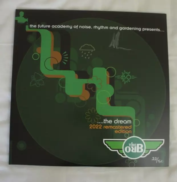 The Orb-The Dream-2LP grün Vinyl signiert & nummeriert - 22/50