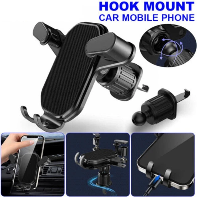 GPS Bracket Air Vent Mount Car Phone Holder Gravity Auto Phone Holder Clip
