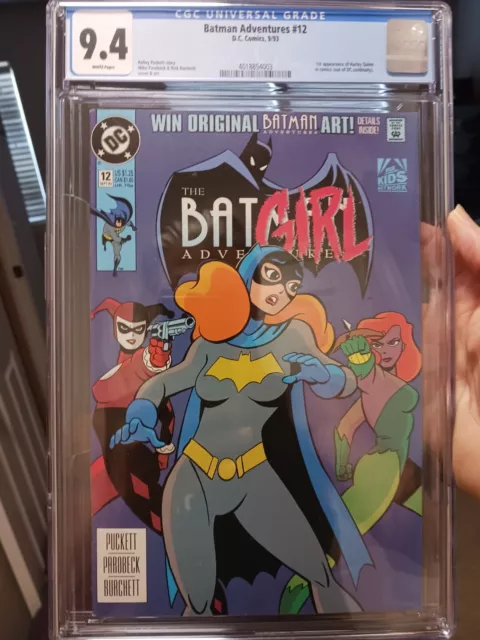 Batman Adventures 12 Cgc 9.4 First appearance of Harley Quinn, Newsstand!