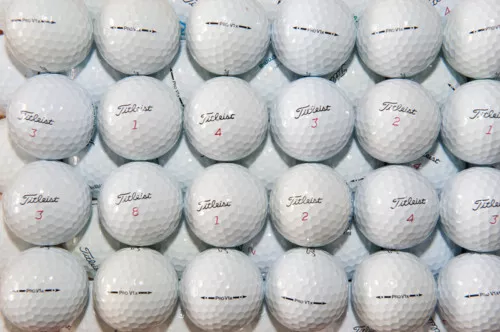 1 Dozen Titleist Pro V1X Mint / Near Mint Grade Golf Balls