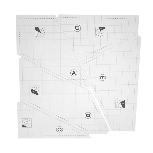 Patchwork Template Acrylic Clear Quilting Ruler Sewing Machine