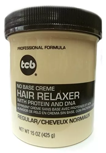 TCB Relaxer/Glättungscreme No Base Creme Hair Relaxer REGULAR NORMAL 425g 15oz 3