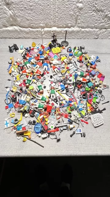 Playmobil Konvolut Kleinstteile mit alten Figuren