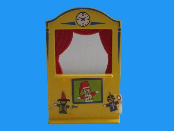Playmobil (U1209) Cirque – Théâtre Pour Marionnettes Guignol Clown – Usato, Lotto - Foto 2