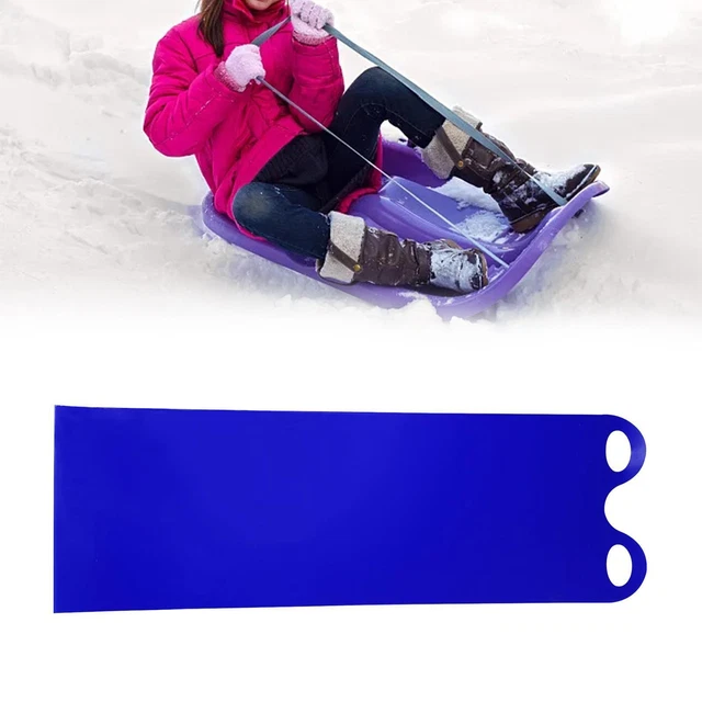 SNOW SLIDE MAT Snowboard Sled Snow Sledding Equipment 54" Roll up Snow