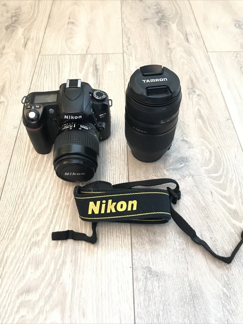 nikon d80 digital camera, wide angle and telephoto lenses, all good condition