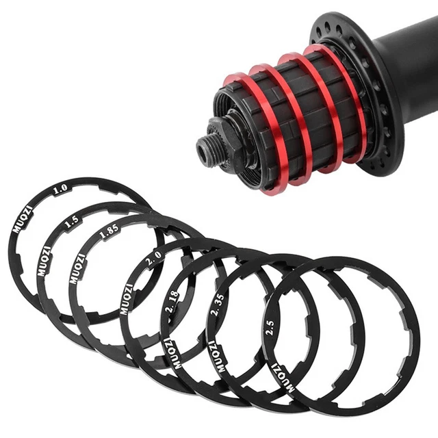 Axe De Moyeu De Vélo 108 Mm – Creux, Pour VTT Et Vélos à Vitesse, Diamètre 11.5 Mm, Roulement 6000