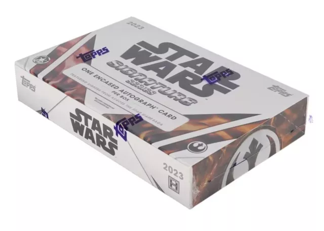 2023 Star Wars Topps Signature Series Hobby Box