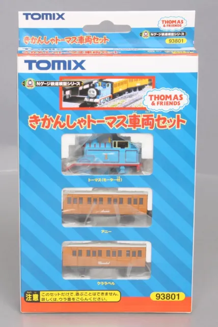 Tomix 93801 Thomas The Tank Engine N Gauge Steam Passenger Train Set LN/Box