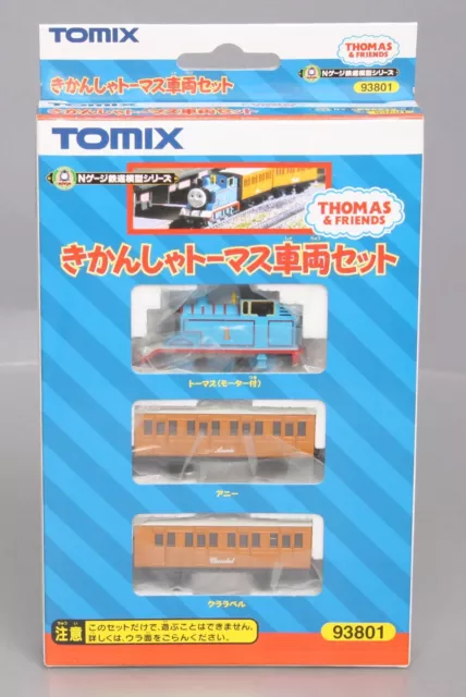 Tomix 93801 Thomas The Tank Engine N Gauge Steam Passenger Train Set LN/Box
