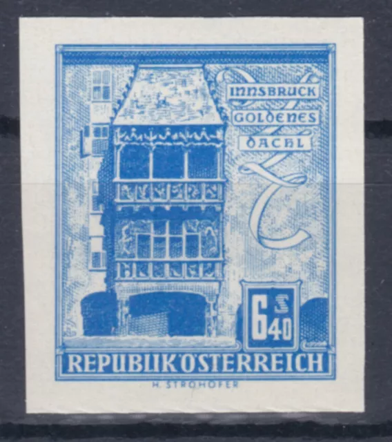 RARITÄT Bauten ANK 1112 U ungezähnt Postfrisch ** SELTEN RAR RRR