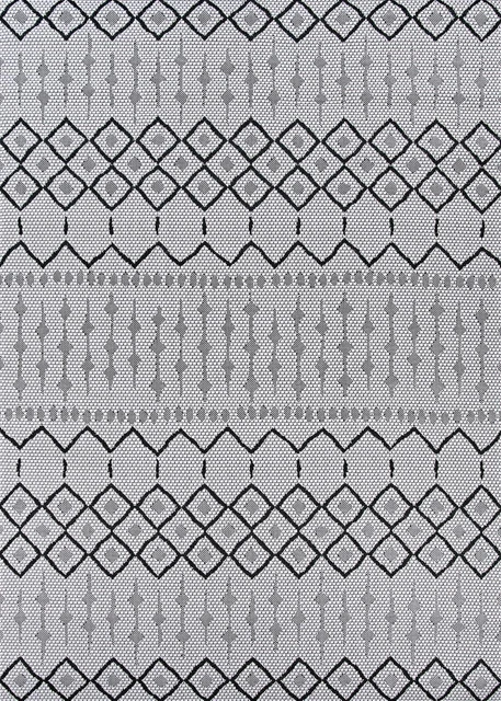 Couristan Afuera 6'6" X 9'6" Area Rugs With Hadron Finish 82779001062096T