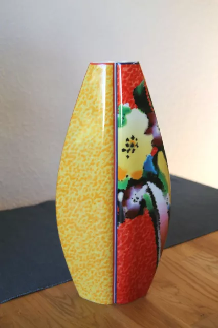 -Hutschenreuther 1814- Pop Art Vase - 60er,70er Jahre -Retro-  XL Größe 33cm