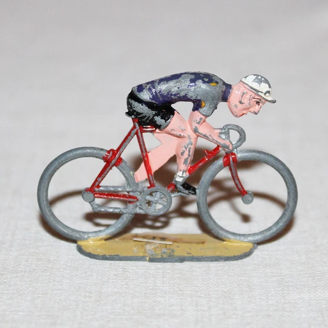 5 coureurs cyclistes Salza alu 60 mm complets années 60 - Jeux & Jouets