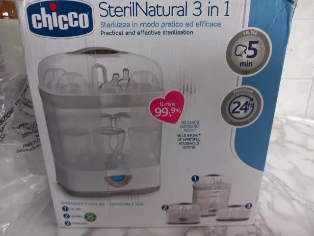 Sterilizzatore Chicco Sterilnatural 3 in 1