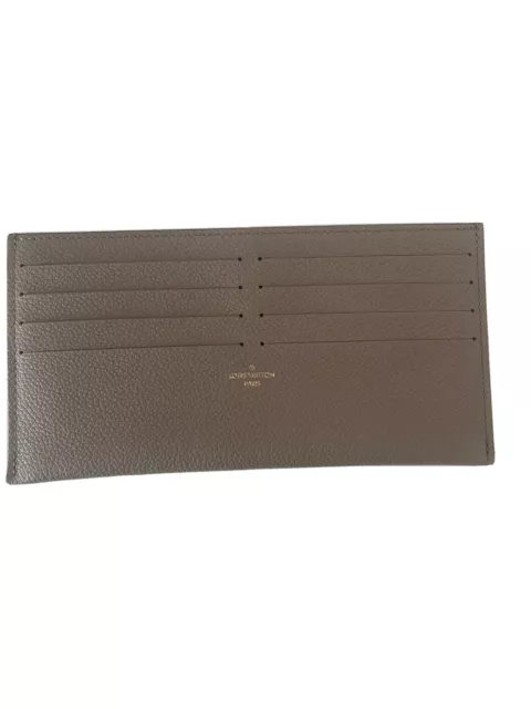 LOUIS VUITTON Calfskin Pochette Felicie Card Holder Insert 202235