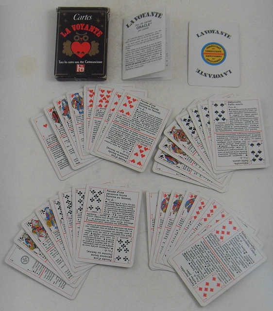 Cartes - La Voyante - jeu divinatoire - Espace Aether Cartes - La Voyante - jeu divinatoire - Espace Aether