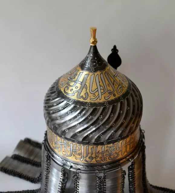 Turban Mongol OTTOMAN warrior Museum Historical Relic of Islamic Knights