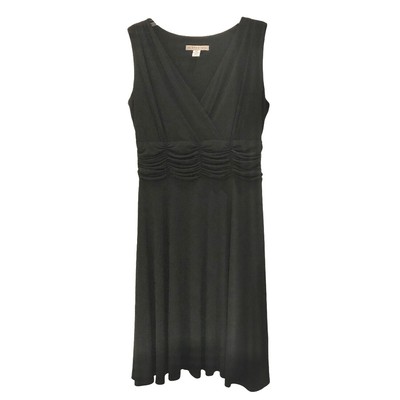 * AA STUDIO AA Dress * Black  Sleeveless Party Career Excellent * Size 14W *