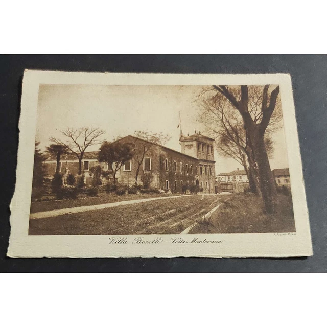Cartolina Volta Mantovana - Villa Boselli